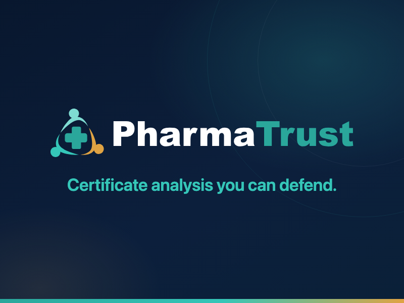 PharmaTrust: certificate analysis you can defend
